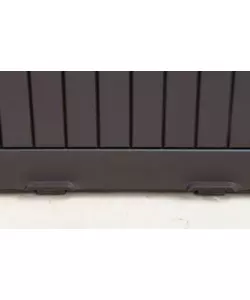 BAULE DA ESTERNO KETER "COMFY" IN RESINA GRAFITE EFFETTO LEGNO 270 LT 116,7X44,7X57 CM